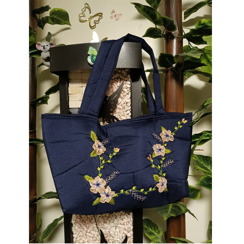 Bolsa Flores Rosas